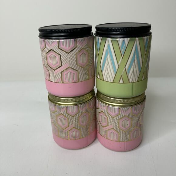 BATH AND BODY Single Wick 4 Candles Iced Dragonfruit Tea & Island Margarita 7oz - Picture 4 of 7